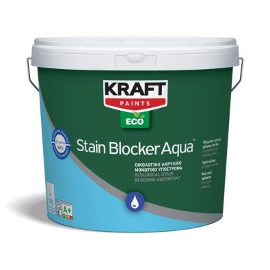 Екологичен, акрилен, блокиращ петната грунд Eco Stain Blocker Aqua™ 1 кг_